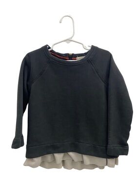 J. Crew Crewcuts Sweatshirt with Silk Trim - Size 4/5